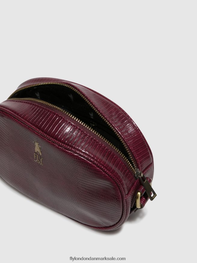 Fly London Kvinder crossbody tasker caos724 X84ZLZ793 bordeaux