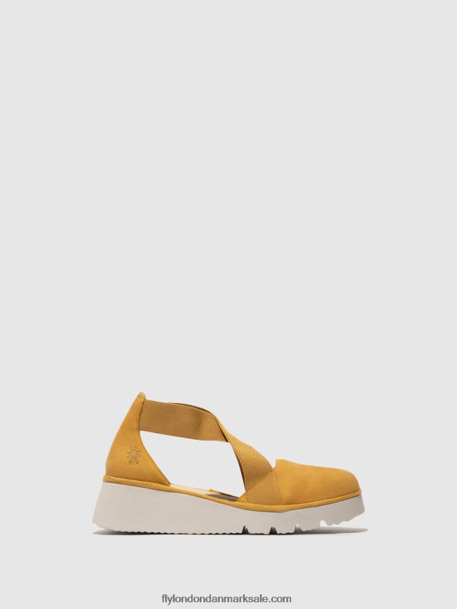 Fly London Kvinder elastiske sko pacy415 X84ZLZ663 humlebi