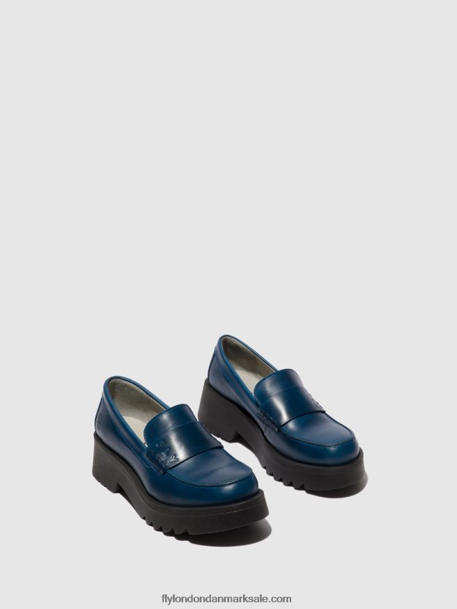 Fly London Kvinder loafers sko maus791 X84ZLZ675 kongeblå