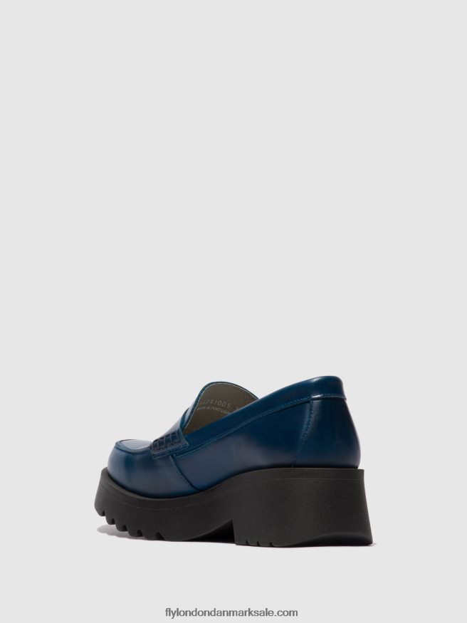Fly London Kvinder loafers sko maus791 X84ZLZ675 kongeblå
