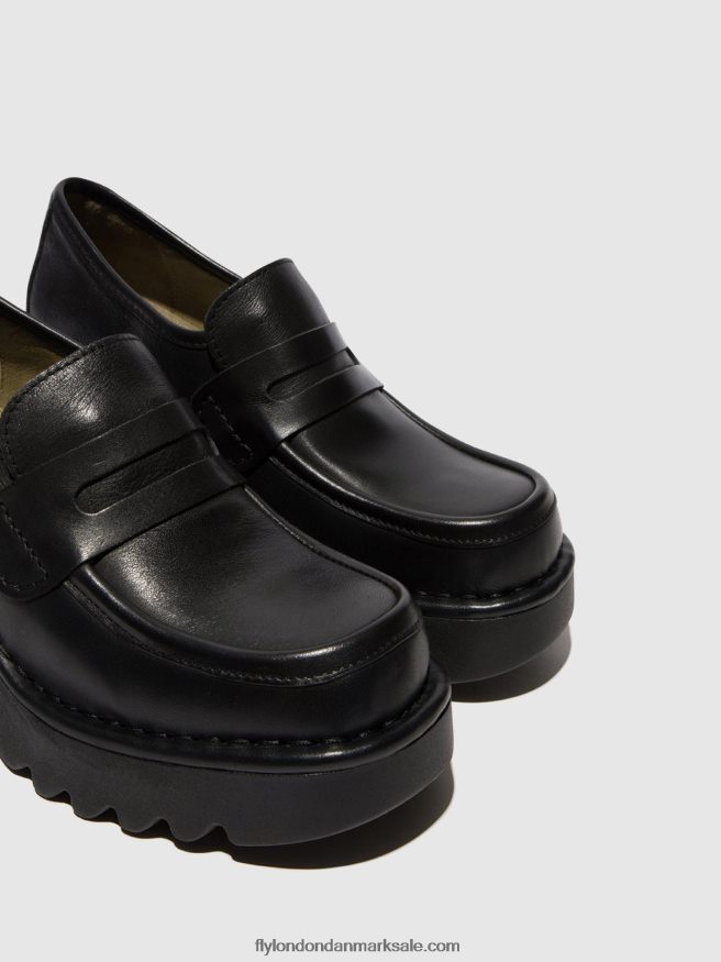 Fly London Kvinder loafers sko muly252 X84ZLZ676 sort