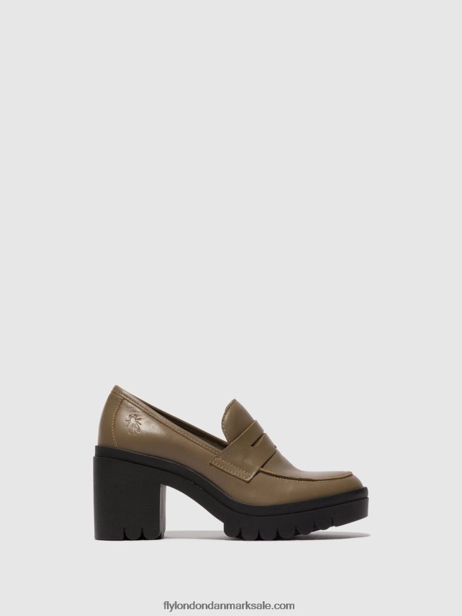Fly London Kvinder loafers sko toky803 X84ZLZ673 taupe