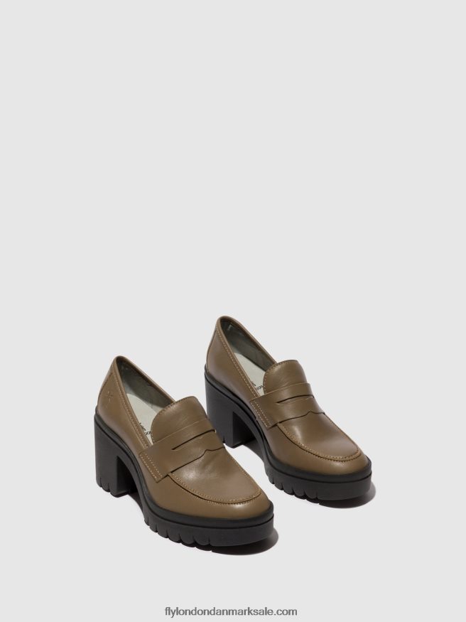 Fly London Kvinder loafers sko toky803 X84ZLZ673 taupe