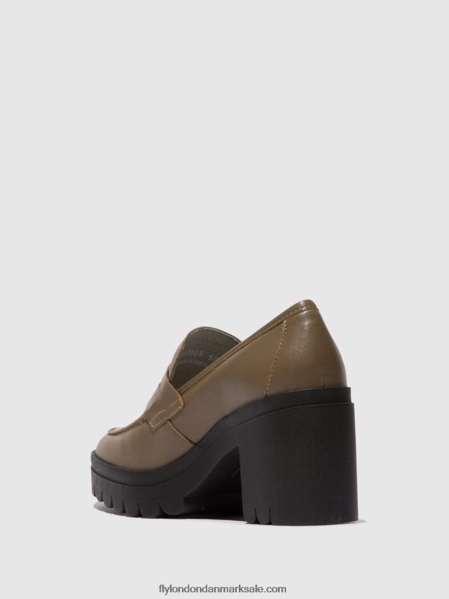 Fly London Kvinder loafers sko toky803 X84ZLZ673 taupe