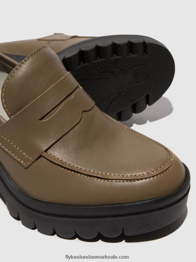 Fly London Kvinder loafers sko toky803 X84ZLZ673 taupe