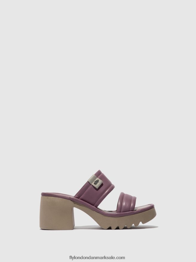 Fly London Kvinder slip-on muldyr mava432 X84ZLZ363 violet