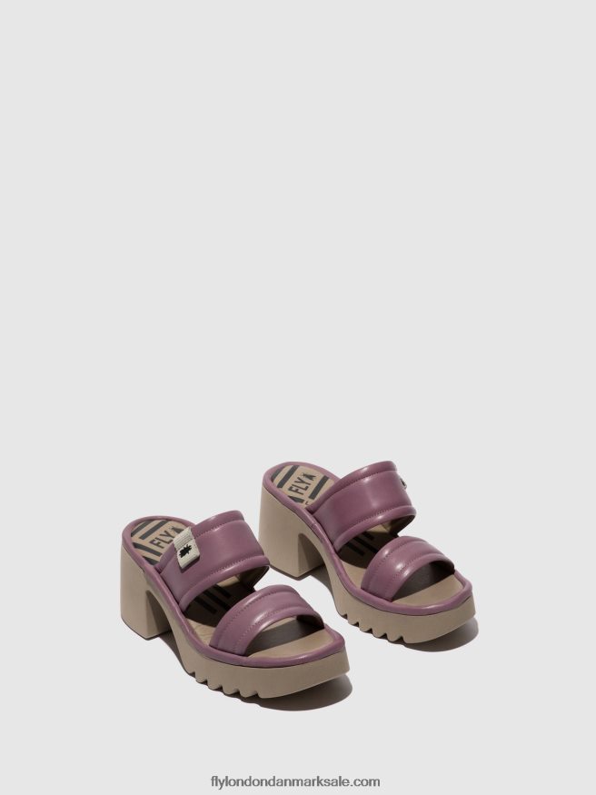 Fly London Kvinder slip-on muldyr mava432 X84ZLZ363 violet