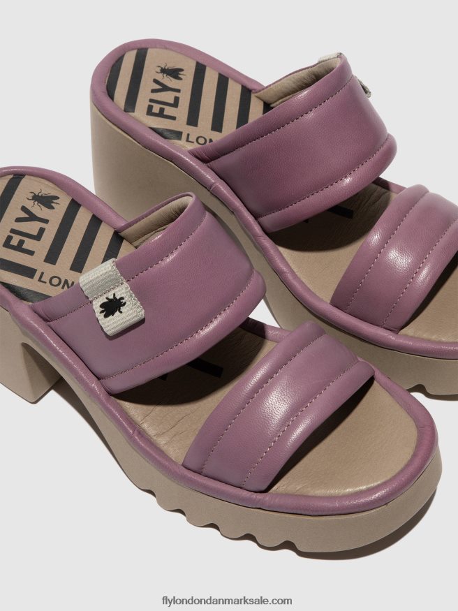 Fly London Kvinder slip-on muldyr mava432 X84ZLZ363 violet