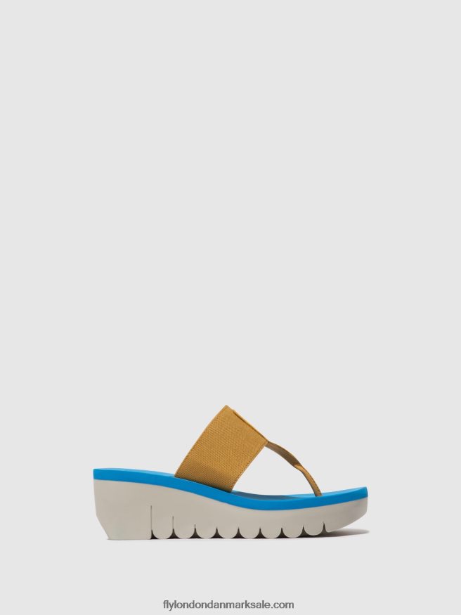 Fly London Kvinder slip-on muldyr yomu725 X84ZLZ358 bumblebbe