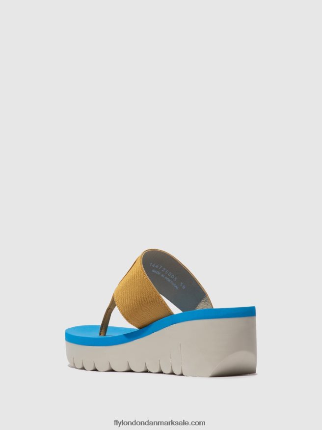 Fly London Kvinder slip-on muldyr yomu725 X84ZLZ358 bumblebbe