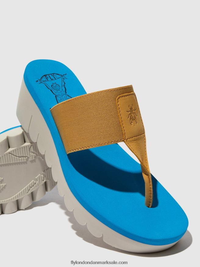 Fly London Kvinder slip-on muldyr yomu725 X84ZLZ358 bumblebbe