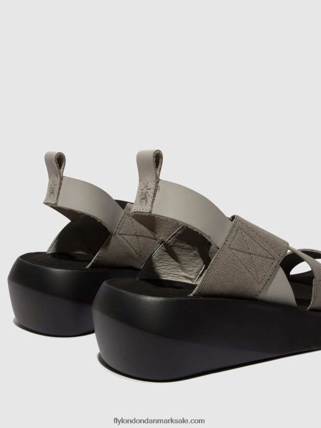Fly London Kvinder crossover sandaler baji848 X84ZLZ491 Sky