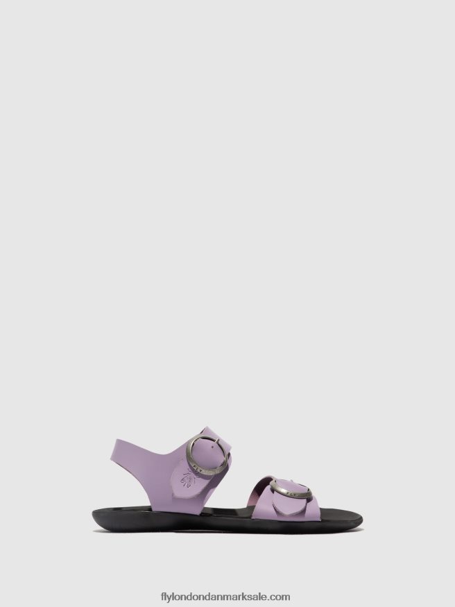 Fly London Kvinder sandaler med spænde masa757 X84ZLZ499 lilla