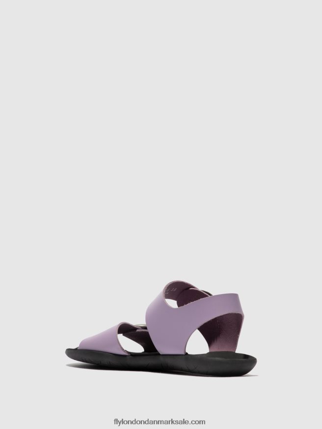 Fly London Kvinder sandaler med spænde masa757 X84ZLZ499 lilla
