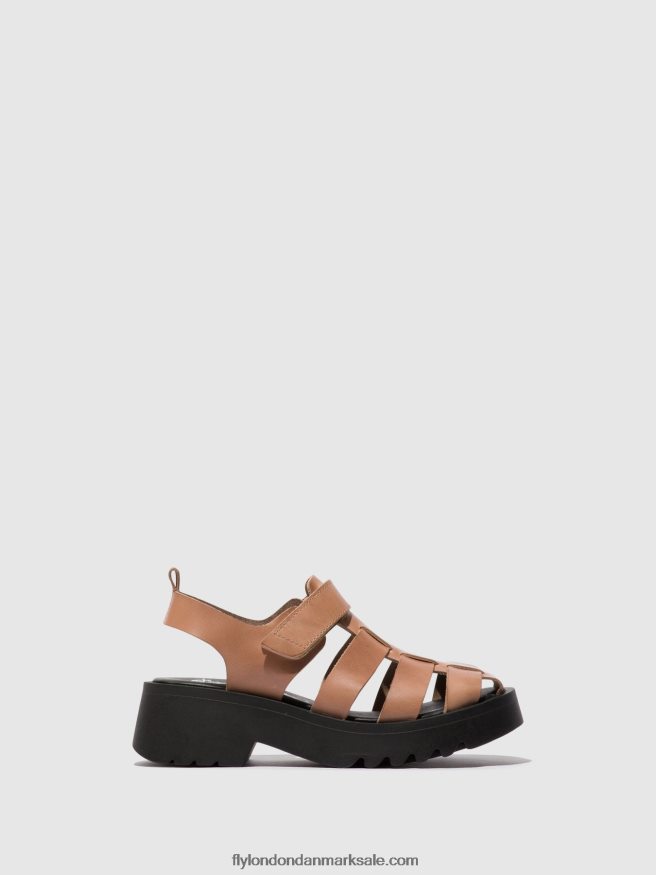 Fly London Kvinder sandaler med stropper maie850 X84ZLZ535 Rose