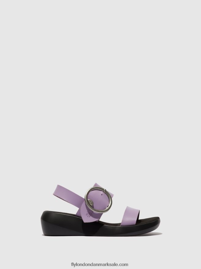 Fly London Kvinder sling-back sandaler bani739 X84ZLZ470 violet
