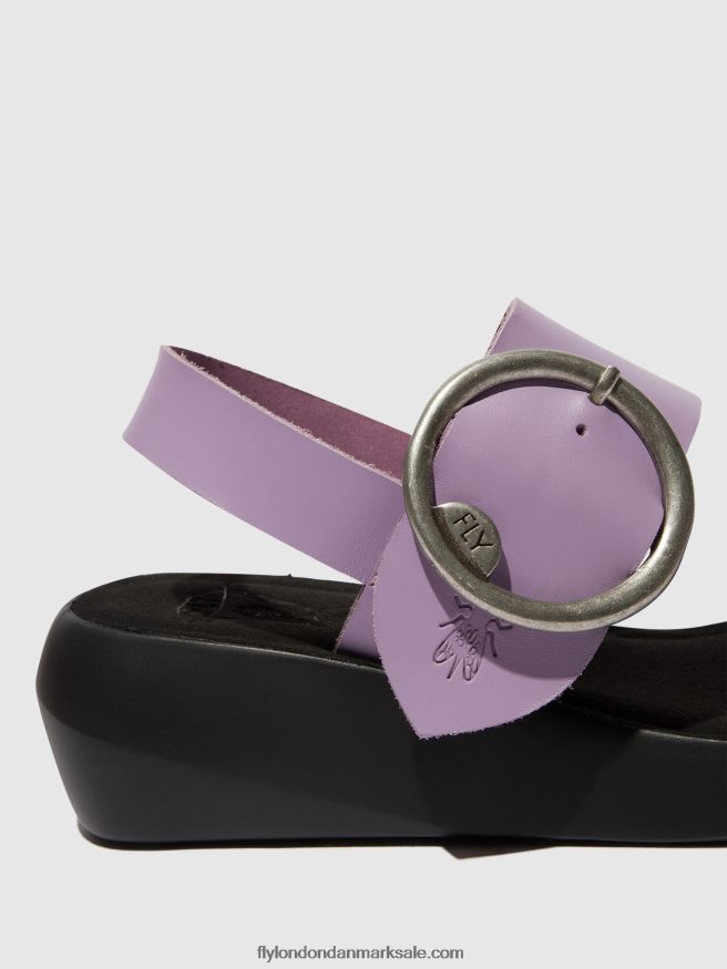Fly London Kvinder sling-back sandaler bani739 X84ZLZ470 violet