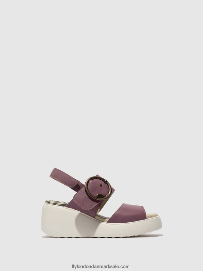 Fly London Kvinder sling-back sandaler digo939 X84ZLZ456 violet