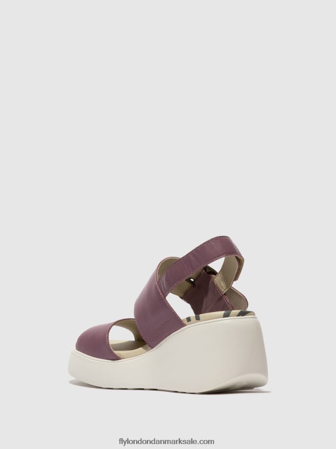 Fly London Kvinder sling-back sandaler digo939 X84ZLZ456 violet