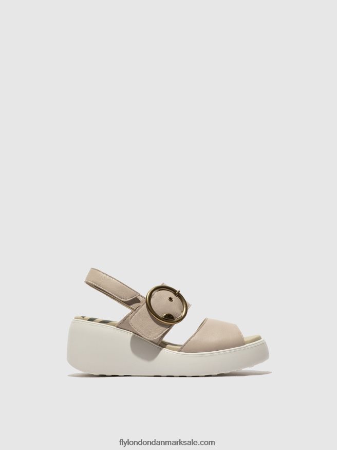 Fly London Kvinder sling-back sandaler digo939 X84ZLZ460 Sky