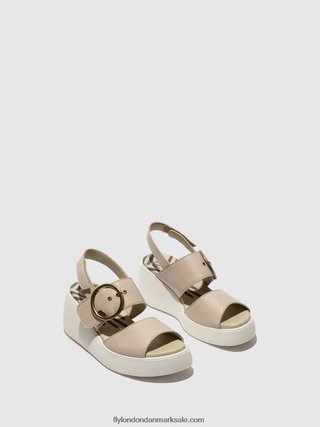 Fly London Kvinder sling-back sandaler digo939 X84ZLZ460 Sky