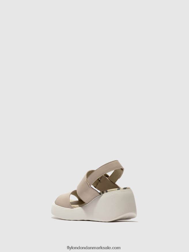 Fly London Kvinder sling-back sandaler digo939 X84ZLZ460 Sky