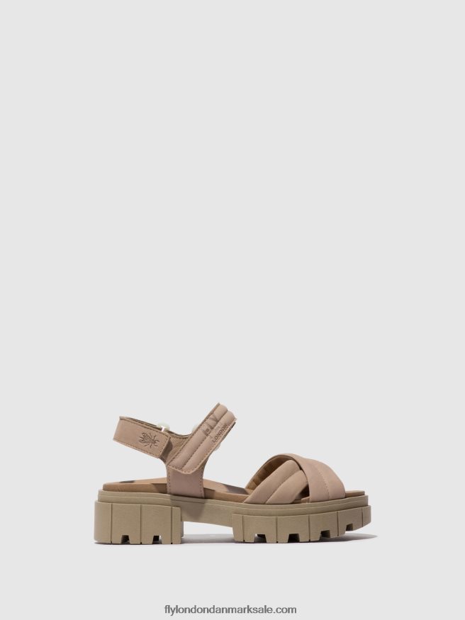 Fly London Kvinder sling-back sandaler jada854 X84ZLZ545 beton