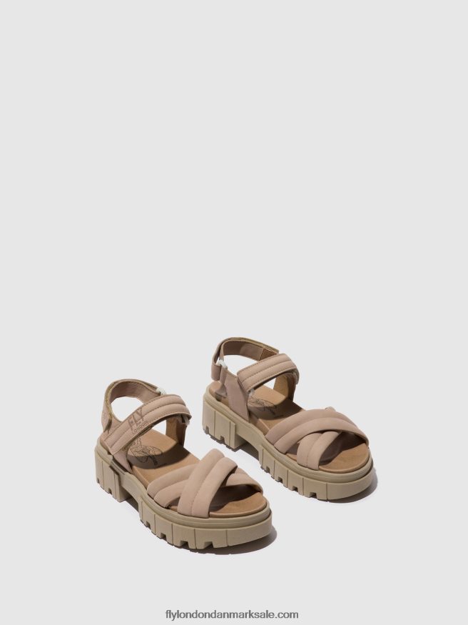 Fly London Kvinder sling-back sandaler jada854 X84ZLZ545 beton