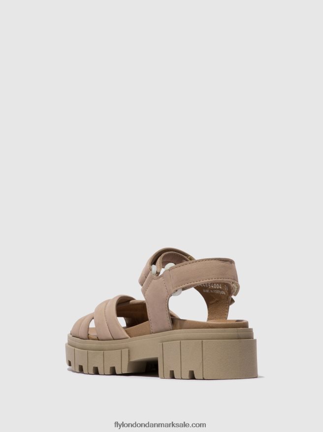Fly London Kvinder sling-back sandaler jada854 X84ZLZ545 beton