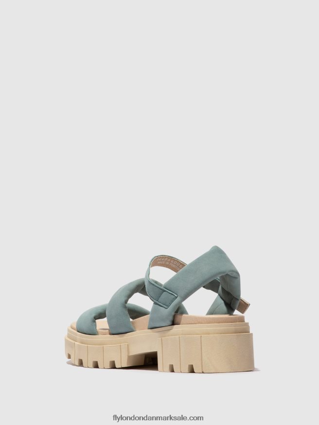 Fly London Kvinder sling-back sandaler jela864 X84ZLZ548 svag blå