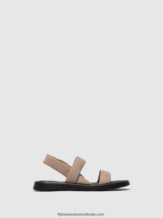 Fly London Kvinder sling-back sandaler tera873 X84ZLZ539 beton
