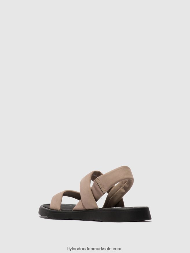 Fly London Kvinder sling-back sandaler tera873 X84ZLZ539 beton