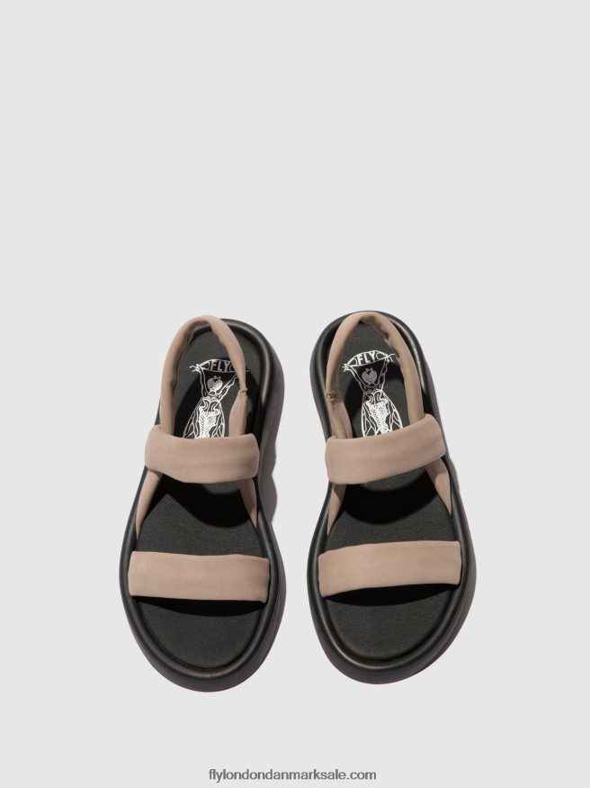 Fly London Kvinder sling-back sandaler tera873 X84ZLZ539 beton