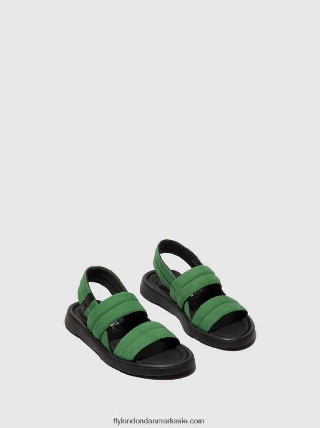 Fly London Kvinder sling-back sandaler tofy941 X84ZLZ449 lime grøn