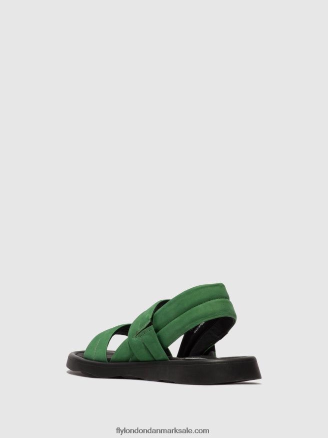 Fly London Kvinder sling-back sandaler tofy941 X84ZLZ449 lime grøn
