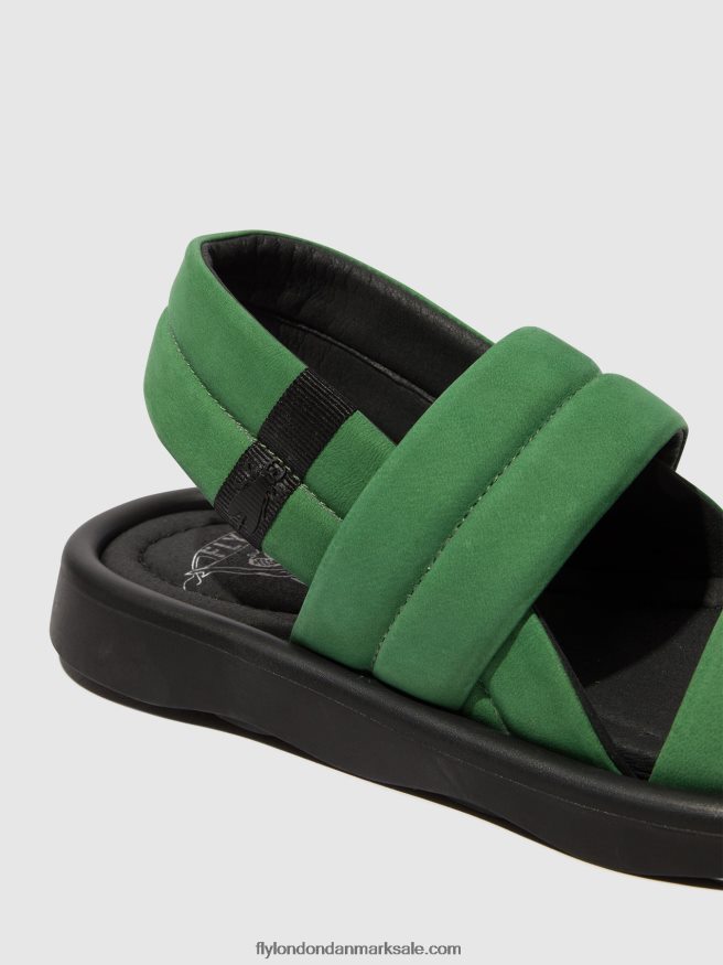 Fly London Kvinder sling-back sandaler tofy941 X84ZLZ449 lime grøn