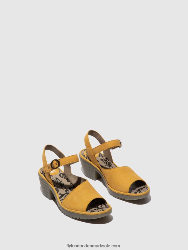 Fly London Kvinder sling-back sandaler wely439 X84ZLZ454 humlebi