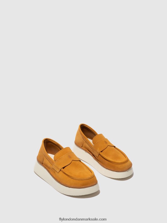 Fly London Kvinder slip-on sko coaf418 X84ZLZ638 majs