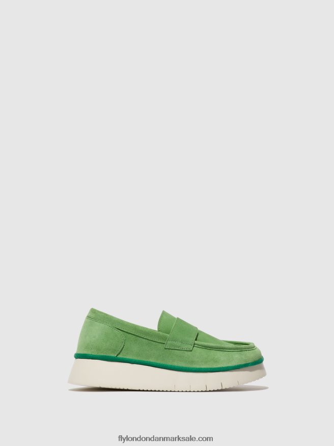 Fly London Kvinder slip-on sko coaf418 X84ZLZ639 lime grøn