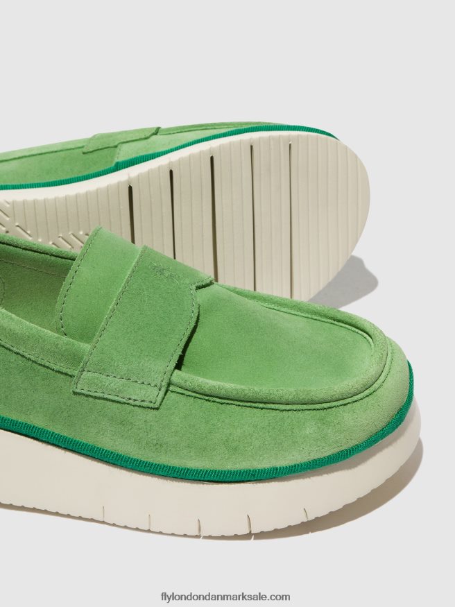 Fly London Kvinder slip-on sko coaf418 X84ZLZ639 lime grøn