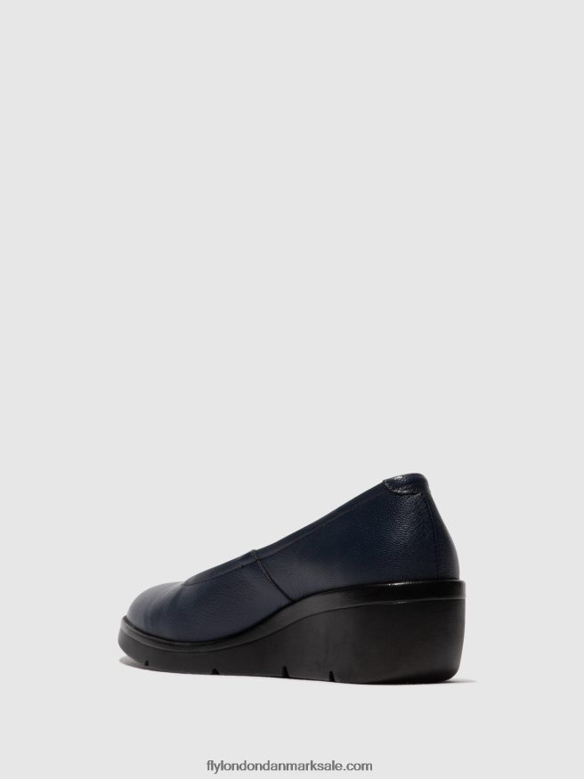 Fly London Kvinder slip-on sko numa570 X84ZLZ632 ocean