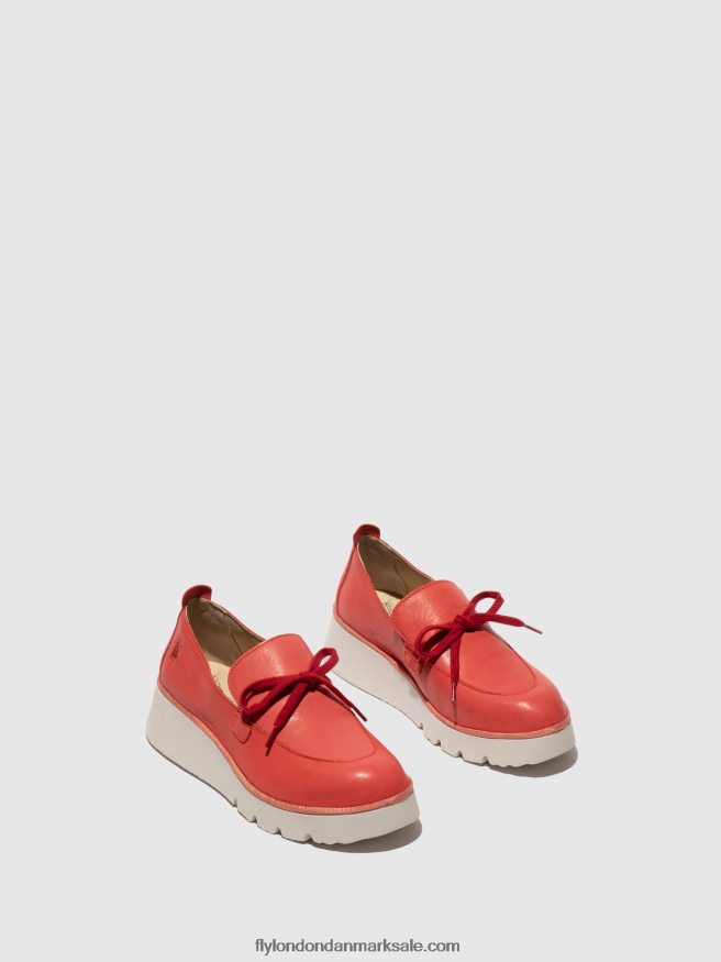 Fly London Kvinder slip-on sko popi436 X84ZLZ629 hindbær