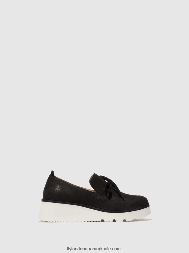 Fly London Kvinder slip-on sko popi436 X84ZLZ635 sort