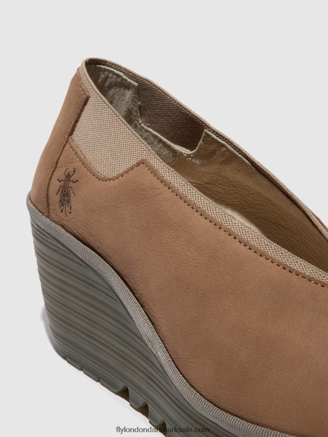 Fly London Kvinder slip-on sko yoza438 X84ZLZ627 sand