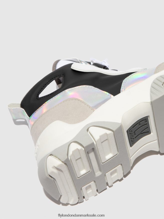 Fly London Kvinder hi-top sneakers feny633 X84ZLZ775 multi offwhite