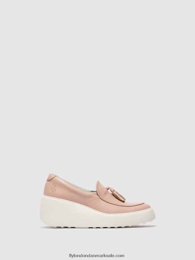 Fly London Kvinder slip-on sneakers dala579 X84ZLZ704 nøgen