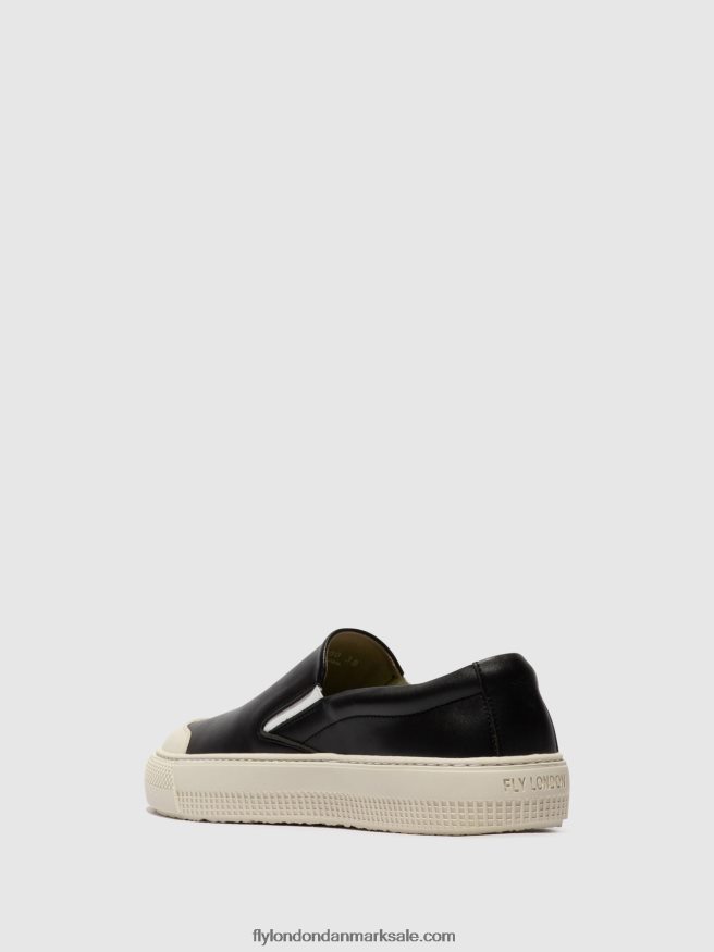 Fly London Kvinder slip-on sneakers toaf584 X84ZLZ706 sort