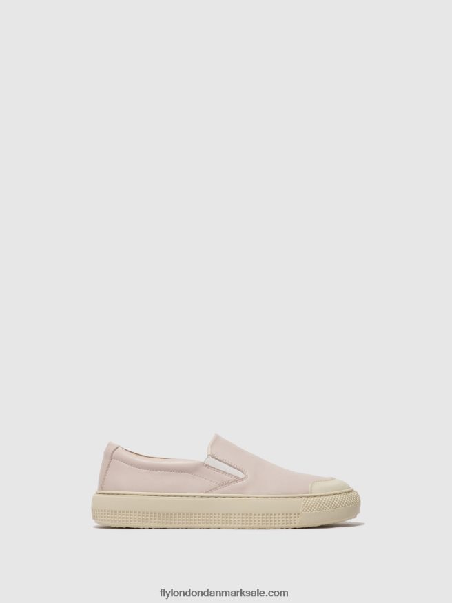 Fly London Kvinder slip-on sneakers toaf584 X84ZLZ709 lyserød