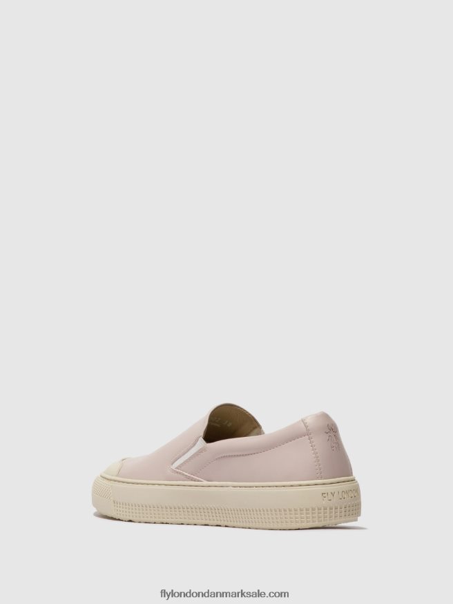 Fly London Kvinder slip-on sneakers toaf584 X84ZLZ709 lyserød