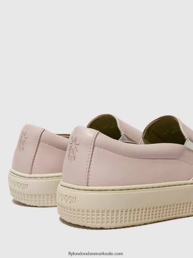 Fly London Kvinder slip-on sneakers toaf584 X84ZLZ709 lyserød